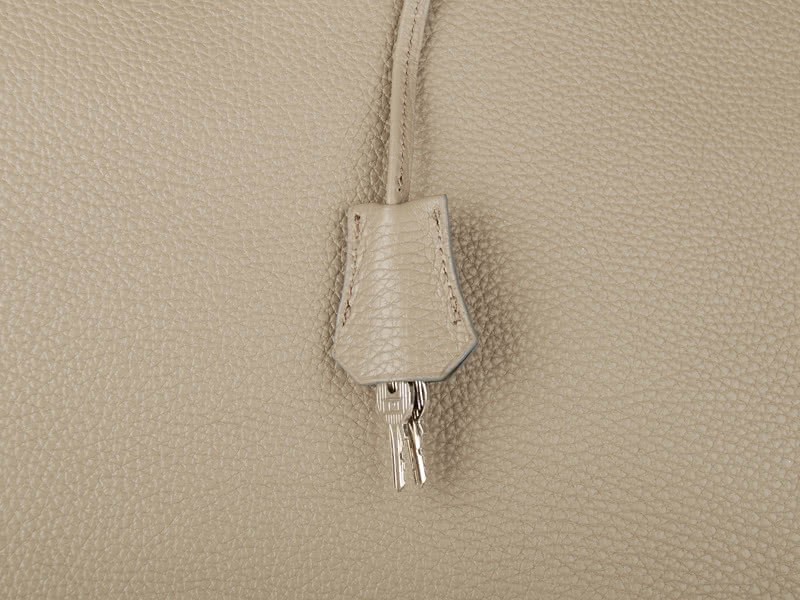 Hermes Birkin 40cm Togo Leather Gris Tourterelle 7