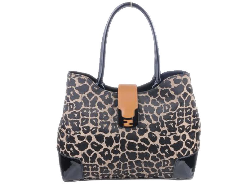 Fendi Chameleon Leopard Tote 1