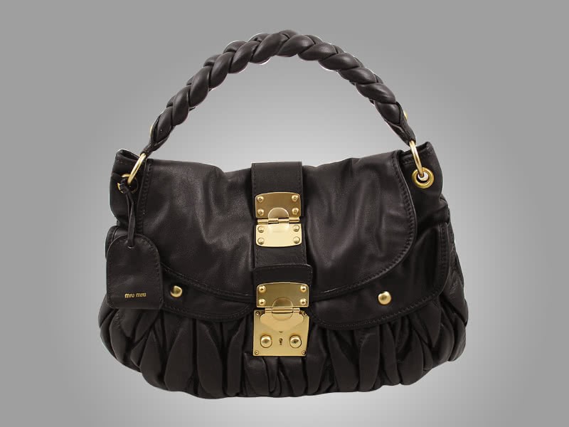 Miu Miu Coffer Bag Dark Chocolate 13