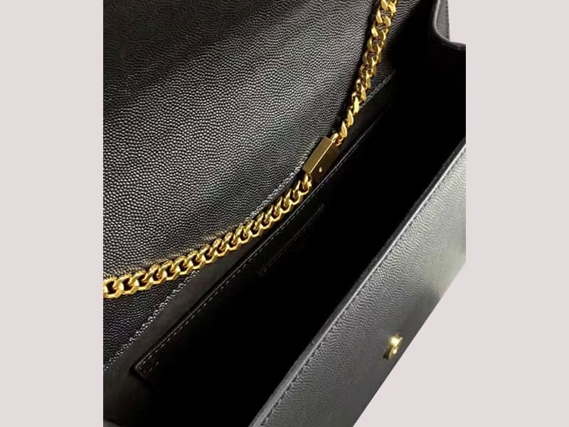Saint Laurent Ysl Large Kate Chain Bag Black H-yslshsg073330md1 7