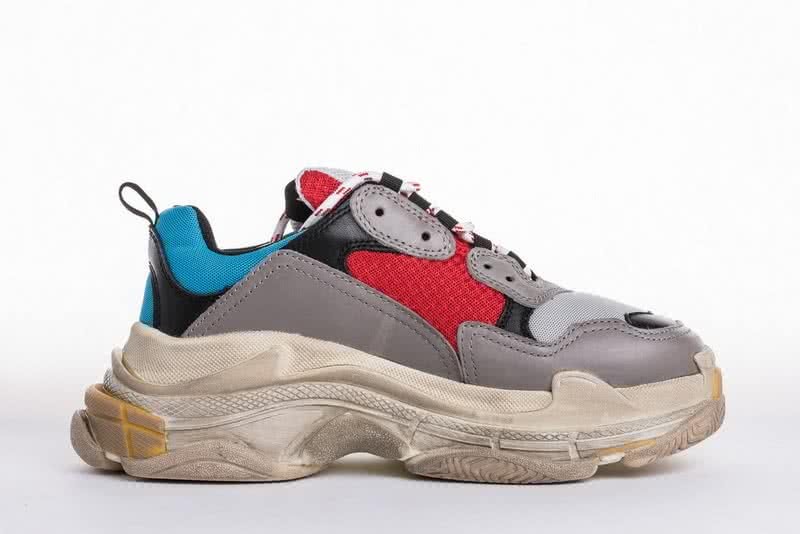 Top Originals Supplier Balenciaga Triple S Grey and Red 14