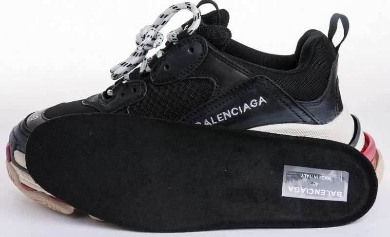 Top Originals Supplier Balenciaga Triple S Black and Red 12