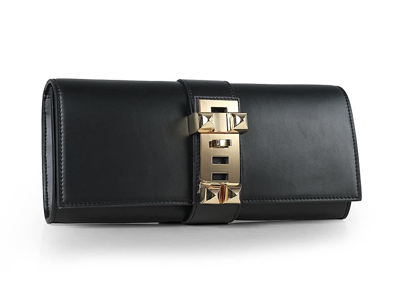 Hermes Medor Clutch Black 2