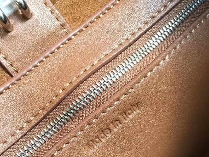 Celine Small Big Bag With Long Strap In Supple Grained Calfskin Camel 9