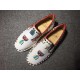 Christian Louboutin Low Top Rivets White Upper And Paintings