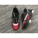 Christian Dior Sneakers 3022  Black Cotton Grid and Upper and Wave Sole Pink Tongue Men