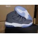 Air Jordan 1 Shoes Grey Blue And White Men