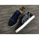 Christian Louboutin Sneakers Low Top Black Blue Men Women