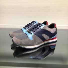 Dior Sneakers Grey Navy Blue Red Men